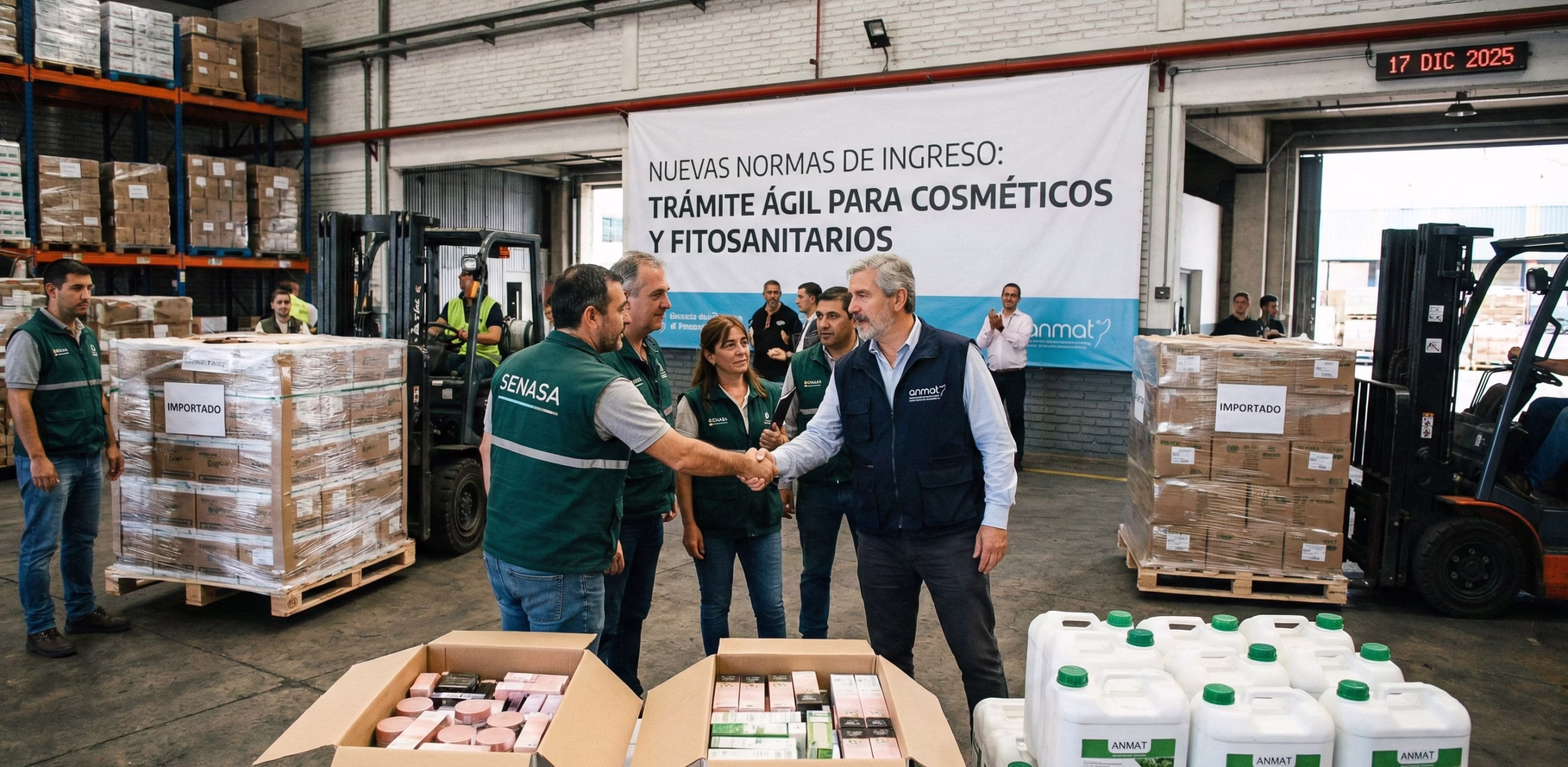 Revolución en la góndola y el campo: ANMAT y SENASA flexibilizan el ingreso de cosméticos y fitosanitarios