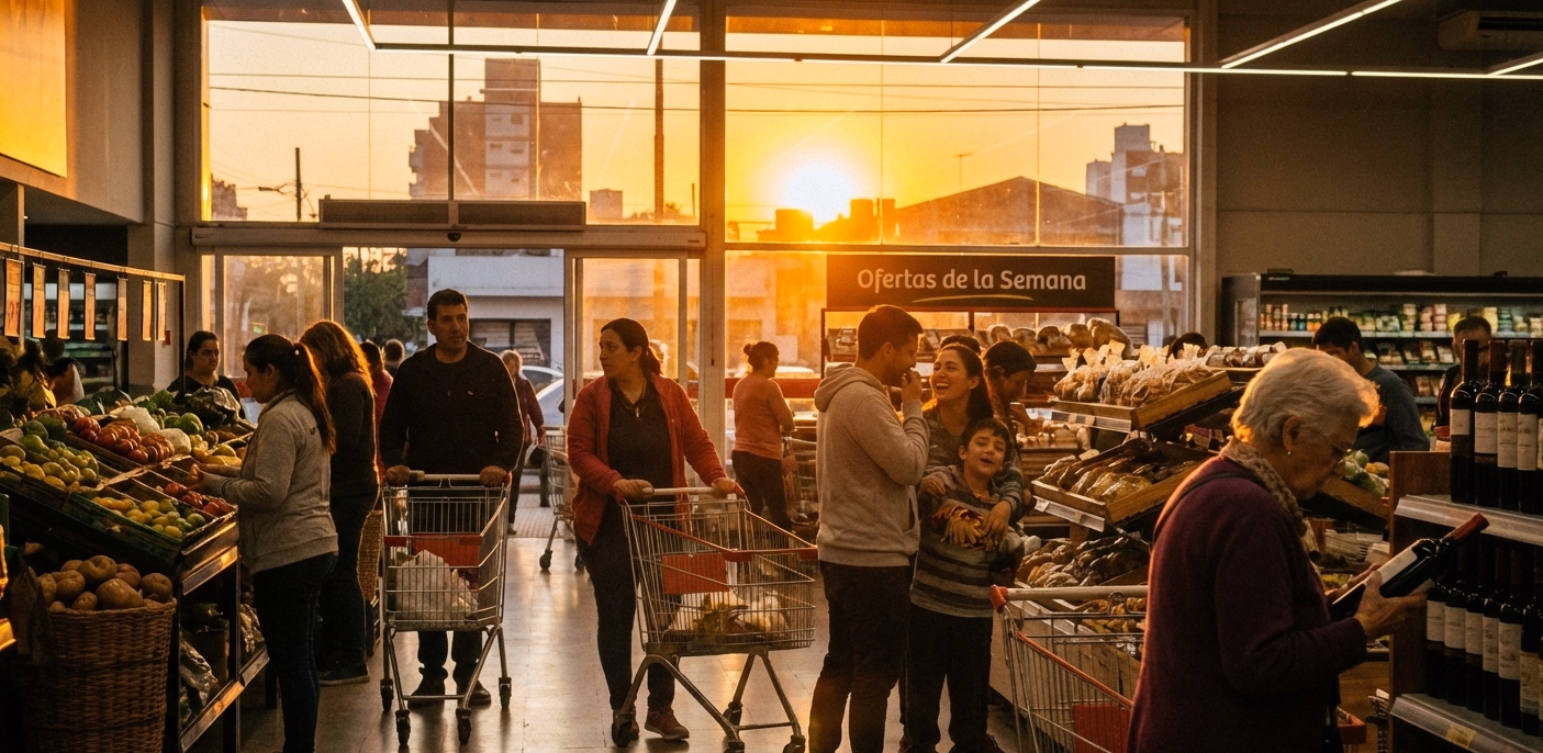 Retail y Consumo: Las Ventas en Supermercados Confirman el “Piso” de la Recesión y Activan el Trade de Consumo Masivo