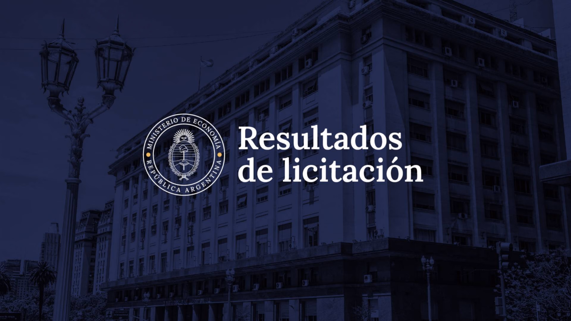 Licitacion del Tesoro Argentino 2025